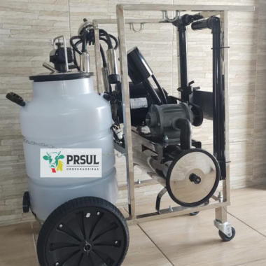Ordenhadeira móvel de carrinho BV 300 lt