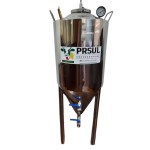 Fermentador cônico em inox- com refrigeração