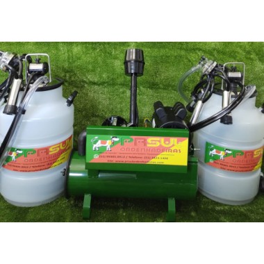 Ordenhadeira Balde ao pé sistema fixo BV 300 lt
